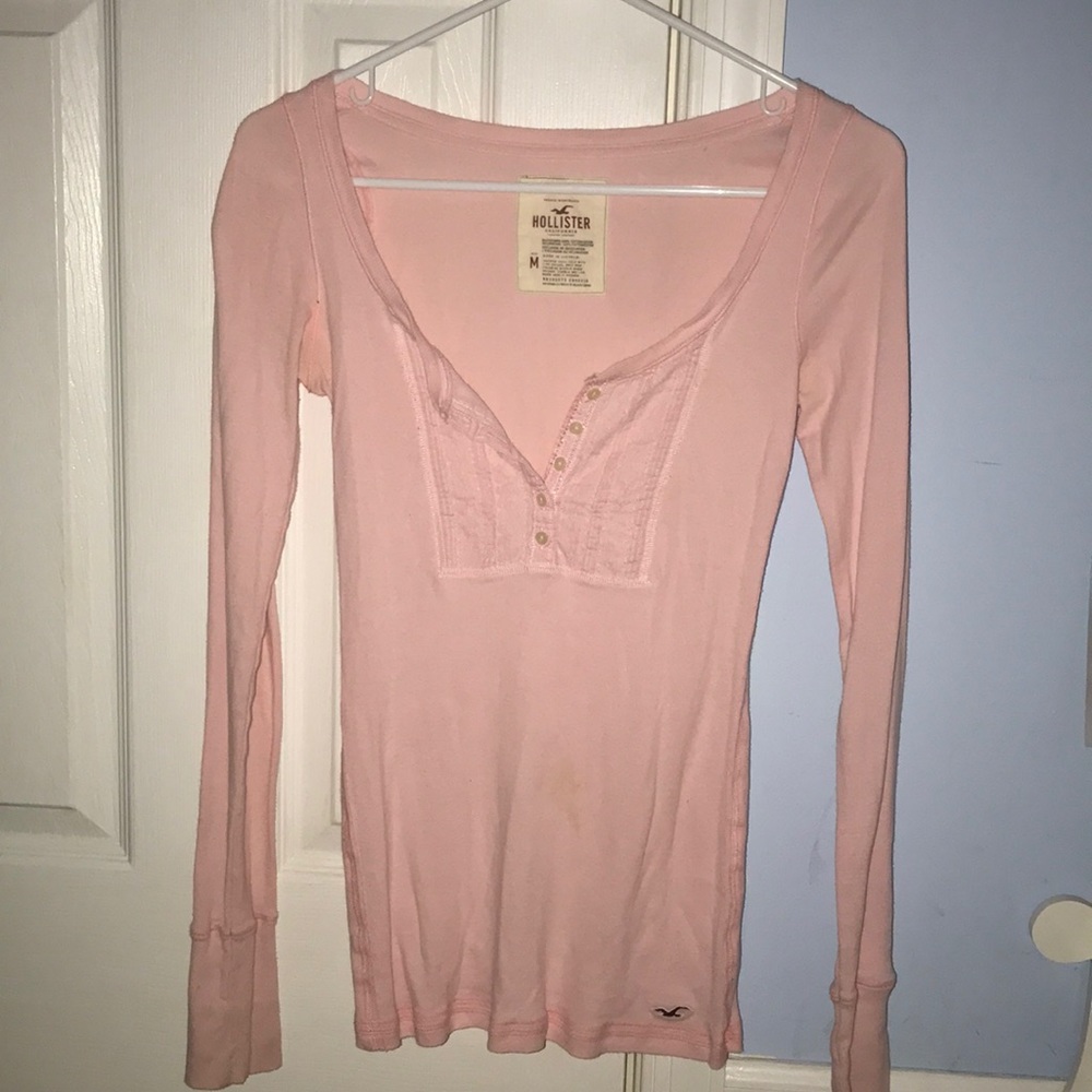 Pink Long Sleeve Shirt